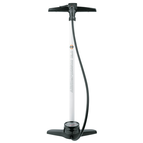 SKS AIRKOMPRESSOR 12.0, wit (multivalve) fietspomp