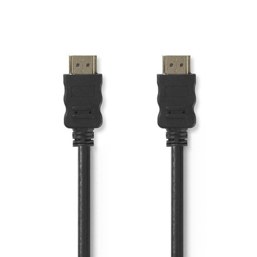 nedis High Speed HDMI -kabel met Ethernet / HDMI -connector - HDMI -connector / 3,0 m / Zwart