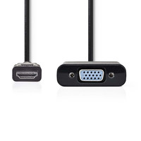 HDMI  - VGA-kabel / HDMI -connector - VGA female + 3,5 mm uitgang