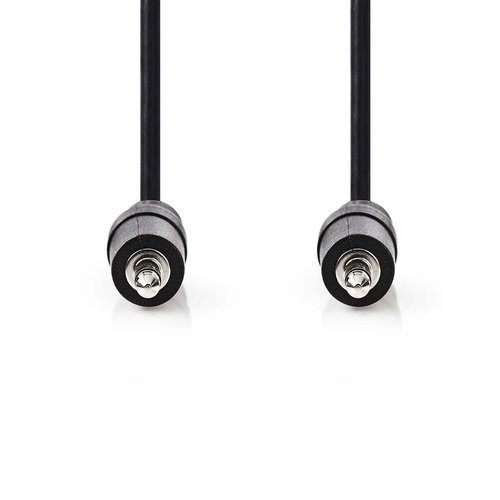 nedis Stereo-Audiokabel / 3,5 mm Male - 3,5 mm Male / 5,0 m / Zwart