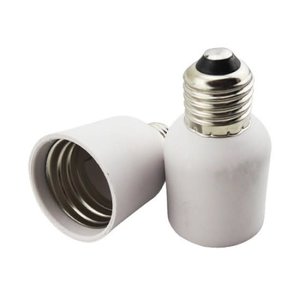 Universeel verloopfitting E40 Inwendig naar E27 Uitwendig wit Universeel verloopfitting E40 Inwendig naar E27 Uitwendig wit