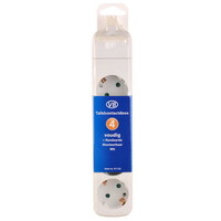 TCD monteerbaar 4V + RA wit zonder snoer