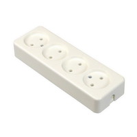 TCD monteerbaar 4V zonder RA wit zonder snoer PLAT