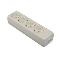 TCD monteerbaar 4V + RA wit zonder snoer