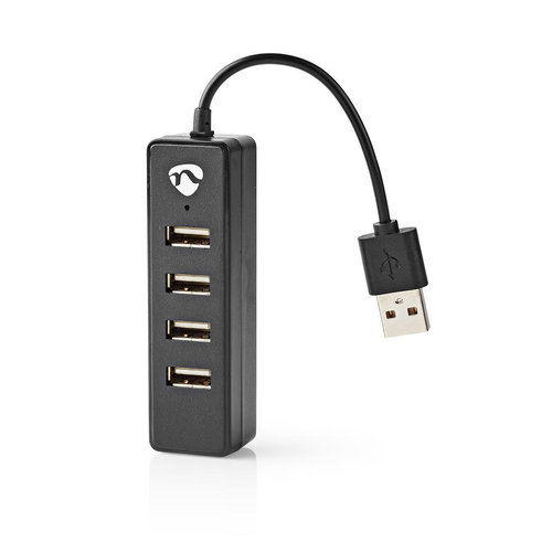 nedis USB-Hub | 4-Poorts | USB 2.0