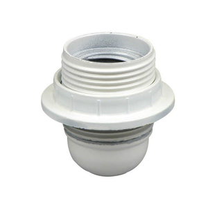 Universeel Fitting E27 +buitendraad wit  + 2 ringen         54367 Universeel Fitting E27 +buitendraad wit  + 2 ringen         54367