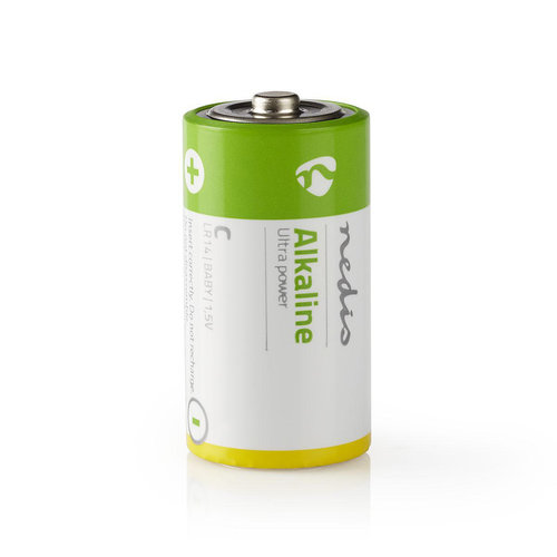 nedis Alkaline batterij C / 1,5 V / 2 stuks / Bl