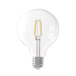 Calex 474791 Ledlamp Filament Globe lamp 240V 6 Watt 600 Lumen 2700K Helder Calex 474791 Ledlamp Filament Globe lamp 240V 6 Watt 600 Lumen 2700K Helder