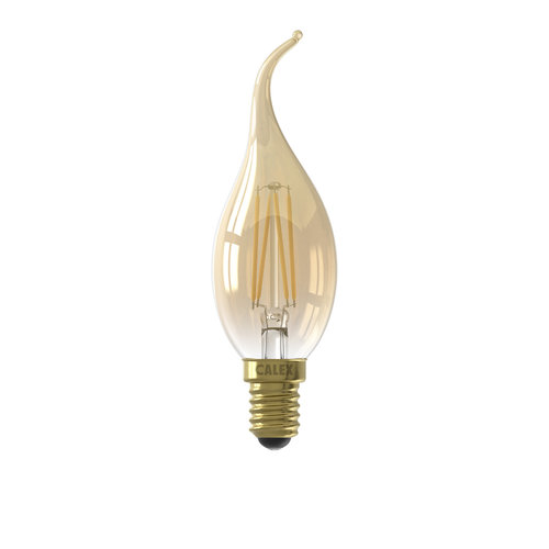 Calex 474494 Ledlamp Filament Tip-Kaarslamp 240V 3,5 Watt 200 Lumen 2100K