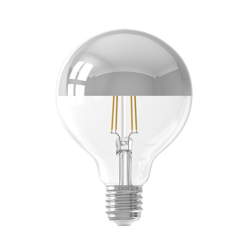 Calex 425455 Ledlamp LED volglas Filament Kopspiegel