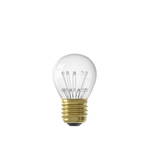 Calex 474460 Ledlamp Pearl LED 240V 1 Watt 70 Lumen 2100k