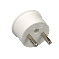 Stekker haaks zonder RA wit +ean