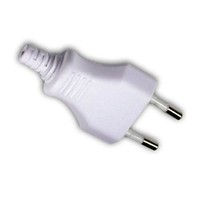 Eurostekker Schroef Wit 2.5A Los