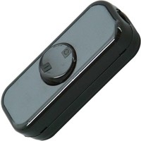 Kopp Snoerschakelaar met Ra. 2-Polig Zwart