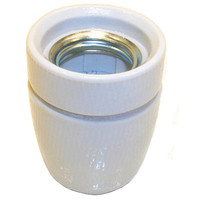 Lamphouder Fitting E27 Porselein 3/8 Groot Gat