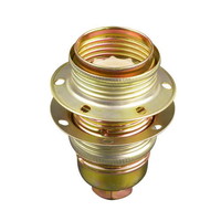 Fitting E14 metaal + schroefrand