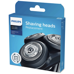 Philips Philips SH50/50 Vervangende Scheerhoofden 3 Stuks Geschikt voor Series 5000 HQ8 HQ71 HQ88 PT8xx AT8xx – Voor Glad en Snel Scheren