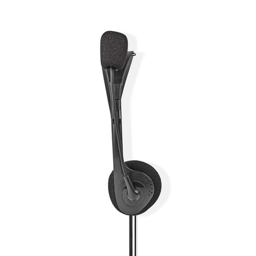 nedis PC-Headset / On-Ear / 2x 3,5 mm Connectoren / 2,0 m / Zwart