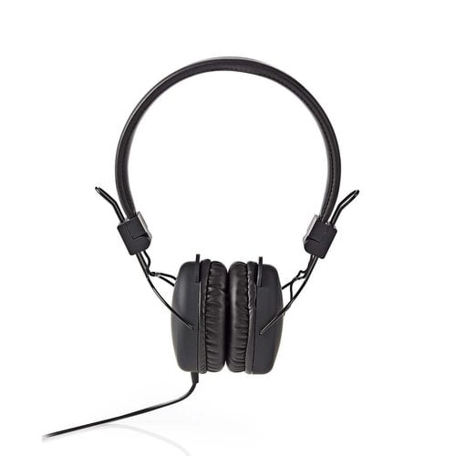 nedis Bedrade hoofdtelefoon / On-ear / Opvouwbaar / 1,2 m ronde kabel / Zwart