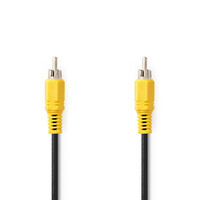 Composiet Videokabel / RCA Male - RCA Male / 5,0 m / Zwart
