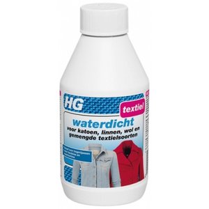 HG waterdicht voor katoen, linnen, wol en gemengde textielsoorten HG waterdicht voor katoen, linnen, wol en gemengde textielsoorten