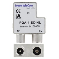 Verdeel element Push on verdeler