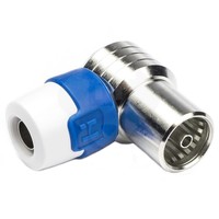 Coax Stekker IEC connector Female haaks