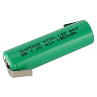 Maxe 1,2V-2100MAH NIMH accu met soldeer lippen