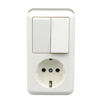 Serie combinatie schakelaar +RA opbouw