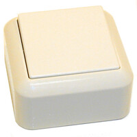 Schakelaar  2 polig  opbouw