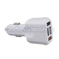 Autolader 4xUSB Quickcharger .0 - 5.1A wit