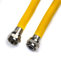 Gasslang RVS gasslang alleen voor inbouw apparatuur