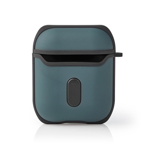 nedis AirPods 1 and AirPods 2 Case | Green / Black