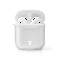 AirPods 1 en AirPods 2 Case | Transparant / Wit