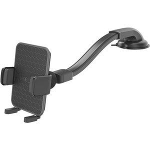 Celly Celly Car Holder Flex Plus Zwart, universele smartphone houder met zuignap