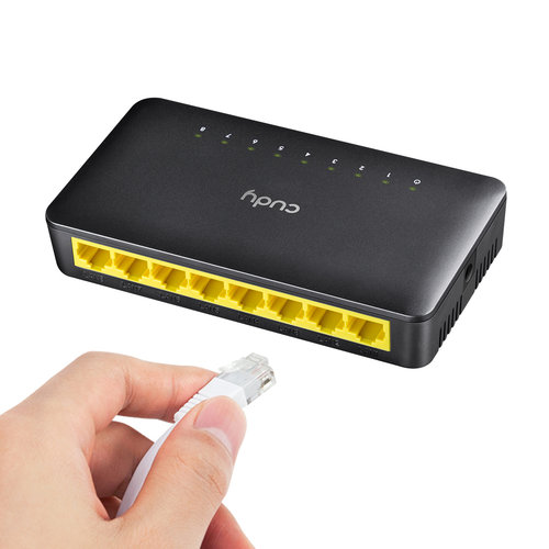 Cudy CUDY FS108D Netwerk Switch 8 poorts 100mbps Cudy CUDY FS108D Netwerk Switch 8 poorts 100mbps