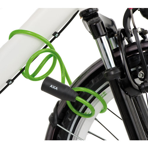 Axa AXA Zipp kabelslot paars 120cm eu8mm Axa AXA Zipp kabelslot paars 120cm eu8mm