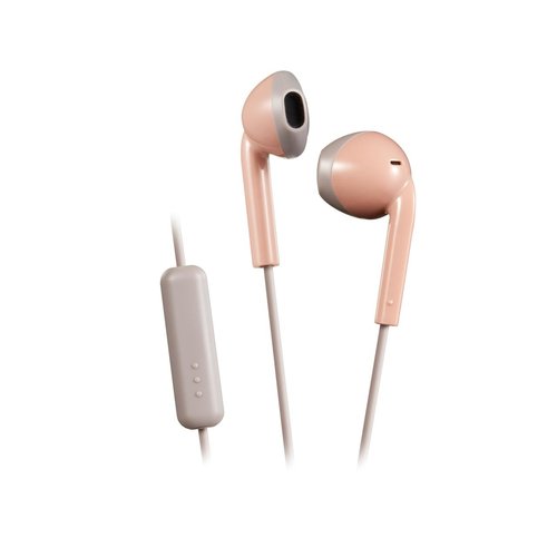 JVC Retro Oordopjes Roze Taupe