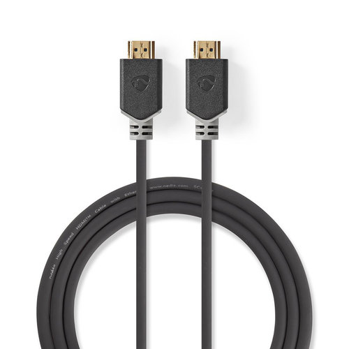 nedis 2.0 Premium High Speed HDMI™-Kabel met Ethernet | HDMI™-Connector - HDMI™-Connector | 2,00 m