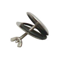 Rvs Kraangatstop eu40mm Plieger