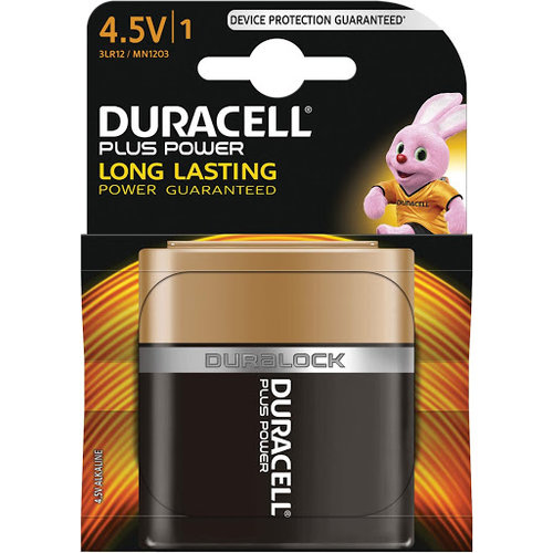 Duracell Batterij Alkaline Plus Power Mn1203 Plat 4.5V