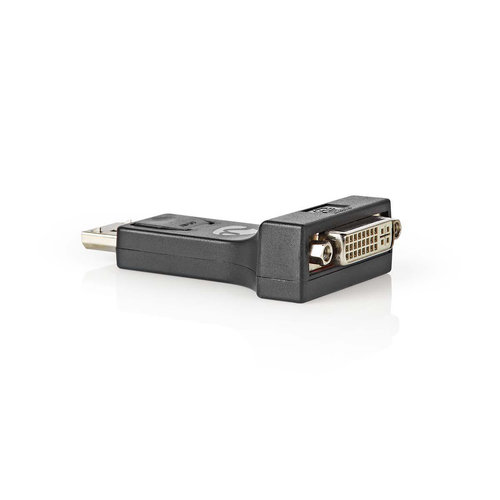 nedis DisplayPort - DVI-Adapter / DisplayPort Male - DVI-I 24+5-Pins Female / Zwart