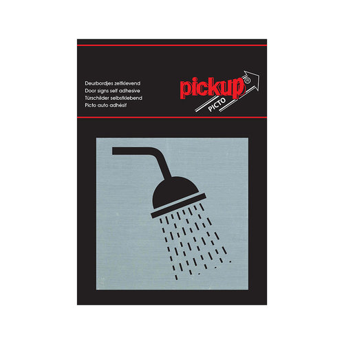 Pickup Route Alu Picto 80x80 mm douche