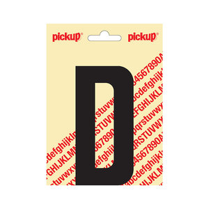 Pickup Plakletter Nobel 120mm zwart D