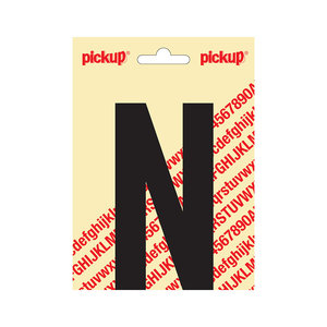 Pickup Plakletter Nobel 120mm zwart N