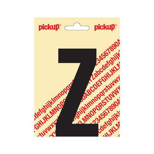 Pickup Plakletter Nobel 120mm zwart Z