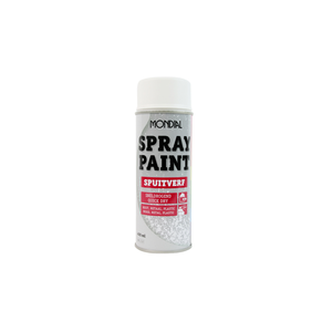 mondial SPRAY PAINT RAL 9010 MAT WIT