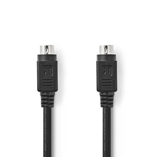 nedis S-Videokabel / S-Video Male - S-Video Male / 5,0 m / Zwart