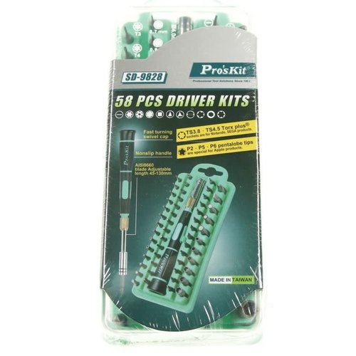 Proskit bit set 58 delig smartphones en tablets Proskit bit set 58 delig smartphones en tablets