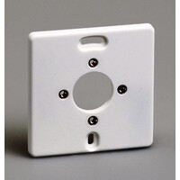 Montage plaat 1-voudig  attema  wit/wit WW